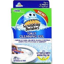 [1900-SJ-71380] Scrubbing Bubbles Citrus Gel With Hydro Perox. 6/1.34oz