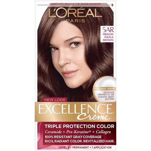 [2200-LO-12144] Excellence Creme Med Maple Brown #5Ar