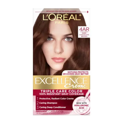 [2200-LO-12145] Excellence Creme Dark Choc Brown #4Ar