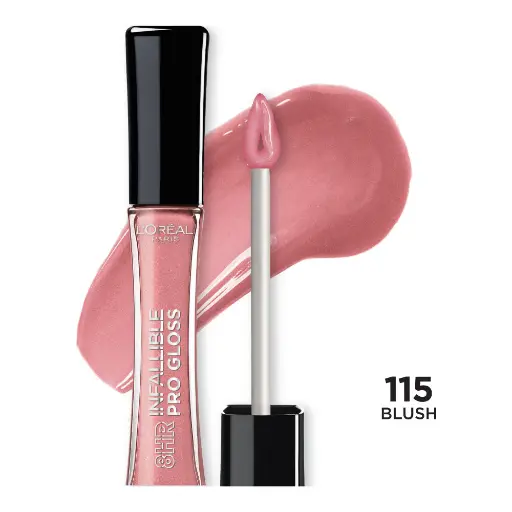 [2200-LO-13536] Infallible Lip Gloss Blush #115