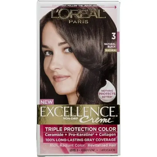 [2200-LO-21051] Excellence Creme Natural Black #3