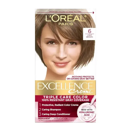 [2200-LO-21059] Excellence Creme Light Brown #6