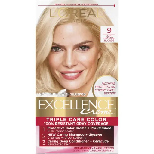 [2200-LO-21075] Excellence Creme Natural Blonde #9