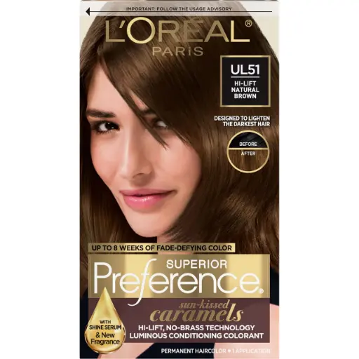 [2200-LO-21878] Preference Ultra Light Natural Brown #Ul51