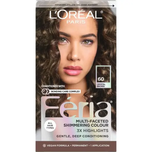 [2200-LO-23010] Feria Crystal Brown #60