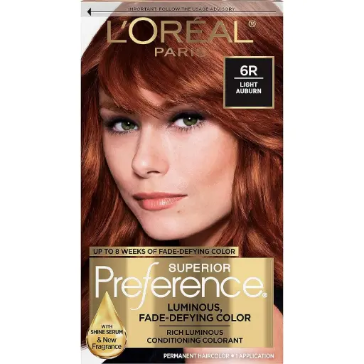 [2200-LO-25312] Preference Light Auburn #6R