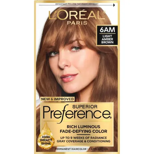 [2200-LO-25340] Preference Light Amber Brown #6Am