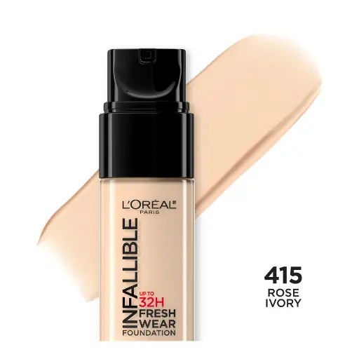 [2200-LO-38214] Infallible 24H Fresh Wear - Rose Ivory #415