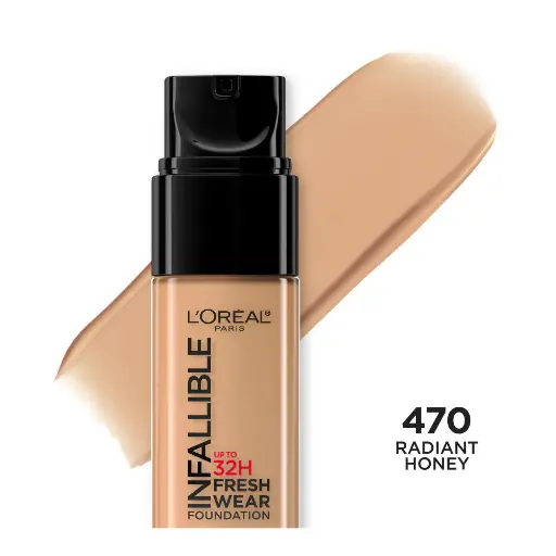[2200-LO-38225] Infallible 24H Fresh Wear - Radiant Honey #470