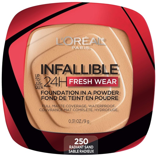 [2200-LO-62783] Infallible Fresh Wear Powder Radiant Sand #250