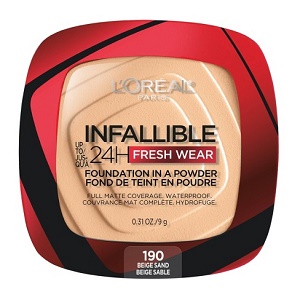[2200-LO-65132] Infallible Fresh Wear Powder Beige Sand #190