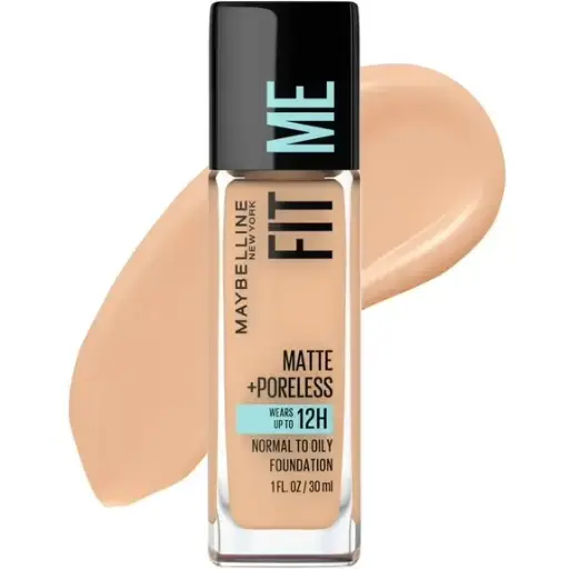 [2200-MY-46646] Fitme Matte+Poreless Foundation - True Beige #222