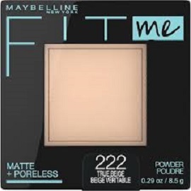 [2200-MY-48833] Fitme Matte+Poreless Powder - True Beige #222