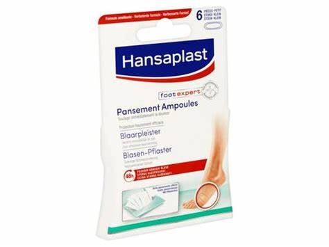 [2400-FB-05749] Hansaplast Voeten Blaarpleister Klein 6St 1X10St