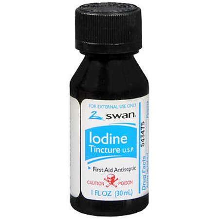 [2400-VJ-00098] Swan Iodine Tincture 1oz