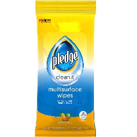 [1900-SJ-21462] Pledge Multi-Surface Wipes 12/25Ct