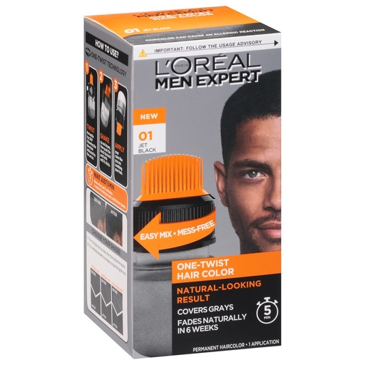 [2200-LO-99360] Men Expert Haircolor 01 Jet Black