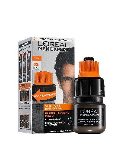 [2200-LO-99361] Men Expert Haircolor 02 Real Black
