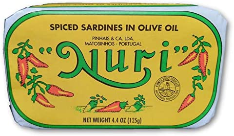 [1500-CP-10008] Nuri Spiced Sardines in Olive Oil 24/125gr