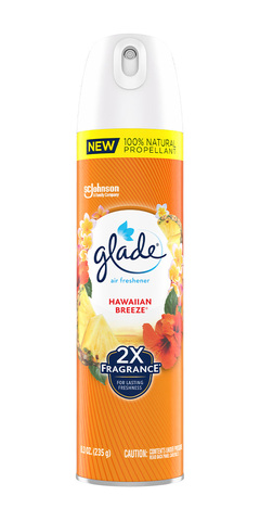 [1900-SJ-04069] Glade Aerosol Hawaiian Breeze 6/8.3oz