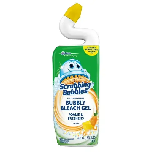 [1900-SJ-00652] Scrubbing Bubbles Bubbly Bleach Citrus 6/24oz