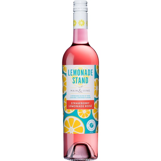 [0100-SS-15400] Beringer Strawberry Lemonade Rose 12/75cl