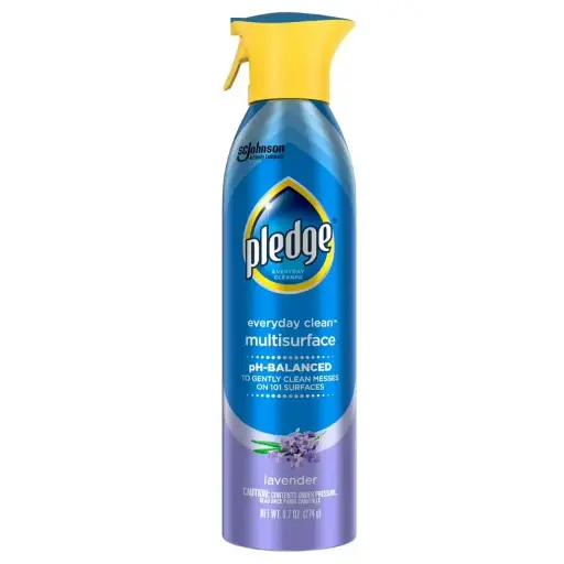 [1900-SJ-03841] Pledge Multi-Surface Spray Fresh Lavender 6/9.7oz
