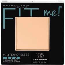[2200-MY-55341] Fitme Matte+Poreless Powder - Fair Ivory #105