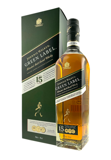 [0300-DG-33890] Johnnie Walker Green Label 15Y 6/75cl