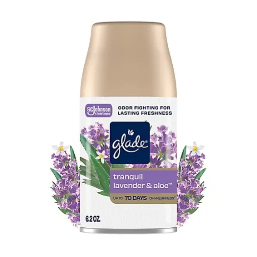 [1900-SJ-02986] Glade Auto Spray Tranquil Lavender Aloe 6/6.2oz