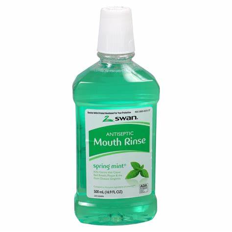 [2400-VJ-53043] Swan 250ml Spring Mint Mouthwash