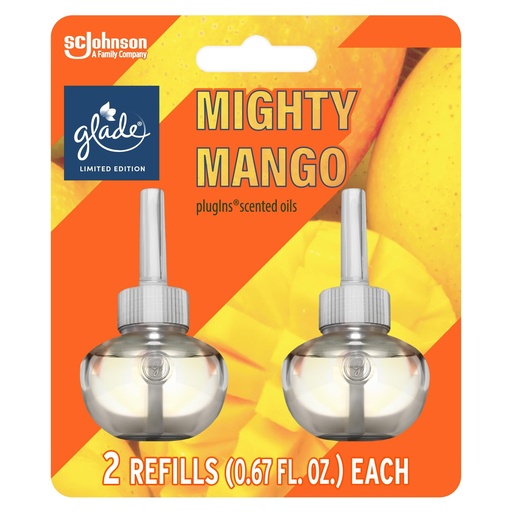 [1900-SJ-04867] Glade PISO Mighty Mango 2 Refill 6/1.34oz