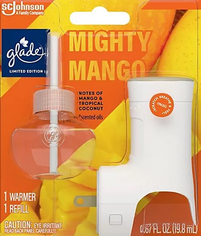 [1900-SJ-04847] Glade PISO Mighty Mango + Warmer 5/0.67oz