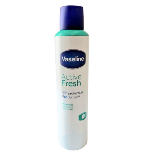 [2400-FB-00078] Vaseline Deospray Active Fresh 250ml