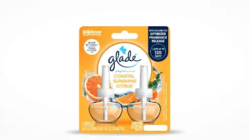 [1900-SJ-03699] Glade PISO Coastal Citrus 2 Refill 6/1.34oz