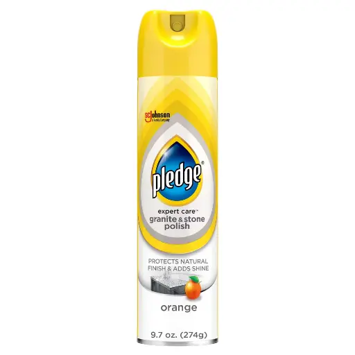 [1900-SJ-02191] Pledge Granite & Stone Aerosol Orange 6/9.7oz