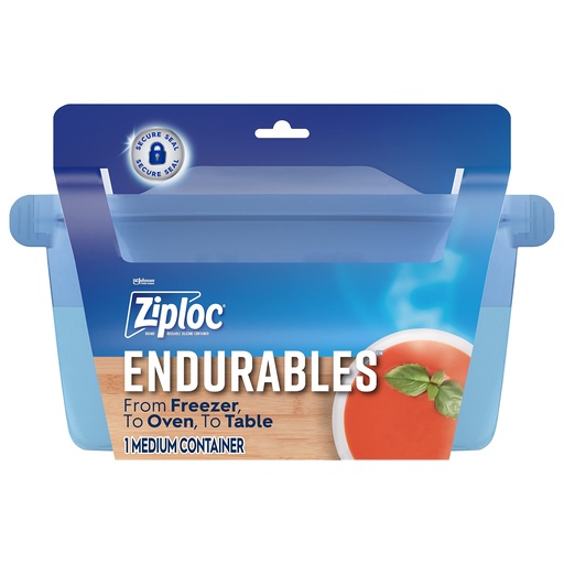 [1900-SJ-00924] Ziploc Endurables Medium Container 3pcs/32oz