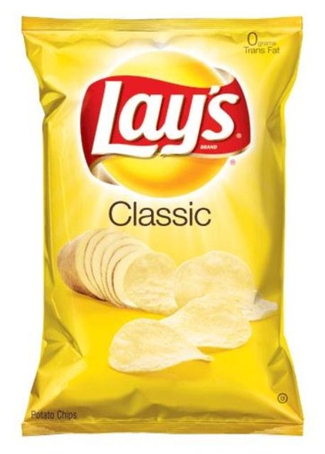 [1400-FL-01715] Lays Classic Regular Chips 15/6.5oz