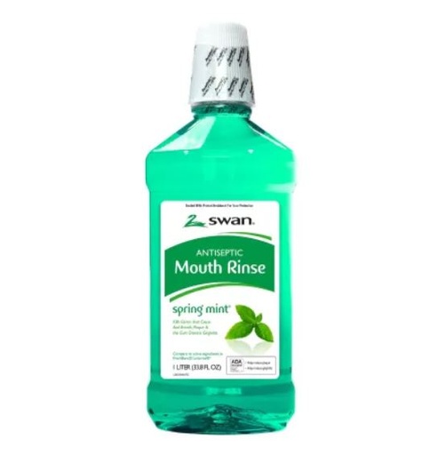 [2400-VJ-52702] Swan 500ml Alcohol-Free Mint Mouthwash
