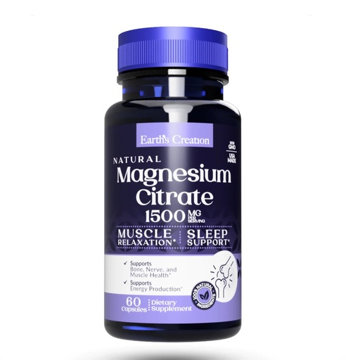 [2400-NW-07079] EC Magnesium Citrate 1500mg (60capsules)