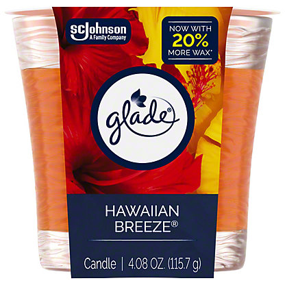[1900-SJ-05501] Glade Candle Hawaiian Breeze 6/4.08oz