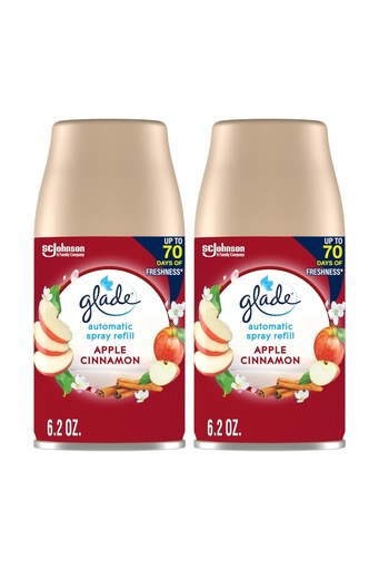 [1900-SJ-76102] Glade Auto Spray Apple Cinnamon Value Pack 3X2PK/6.2oz