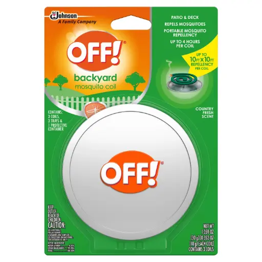 [1900-SJ-75204] Off Mosquito Coil 1 Starter 3 Refills 6/1.059oz