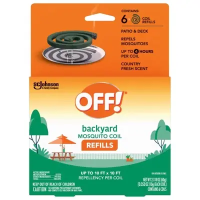 [1900-SJ-75203] Off Mosquito Coil 6 Refills 6/2.118oz