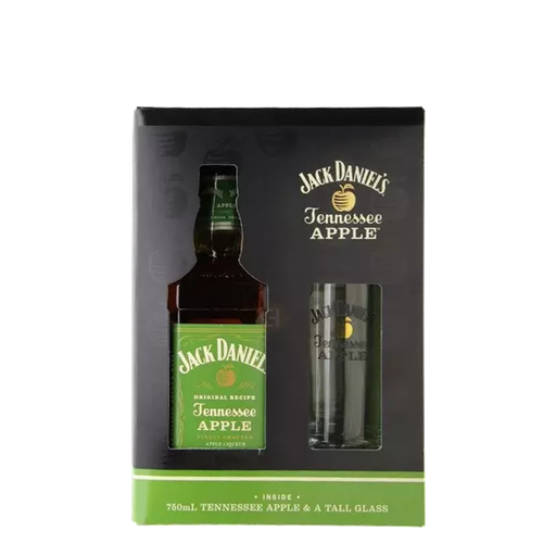 [0300-BF-30853] Jack Daniels Apple Giftpack 6/75 Cl