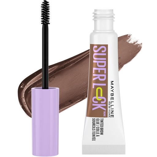 [2200-MY-09788] Maybelline Superlock Browgel - Medium Brown
