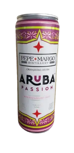 [0900-CY-56523] Aruba Passion Fruit Sparkling Canned Cocktail 12/12oz