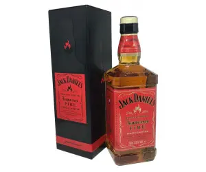 [0300-BF-30871] Jack Daniels Fire Tin Giftpack 6/70cl