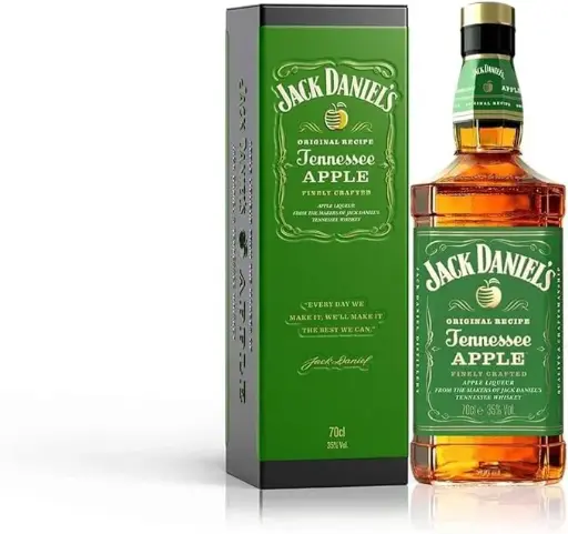[0300-BF-30870] Jack Daniels Apple Tin Giftpack 6/70cl