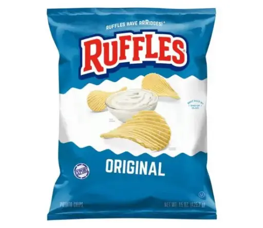 [1400-FL-37657] Ruffles Potato Chips Regular 10/15Oz